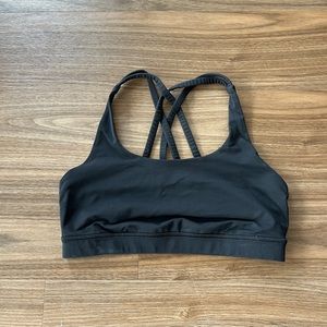 lululemon energy bra - black 6